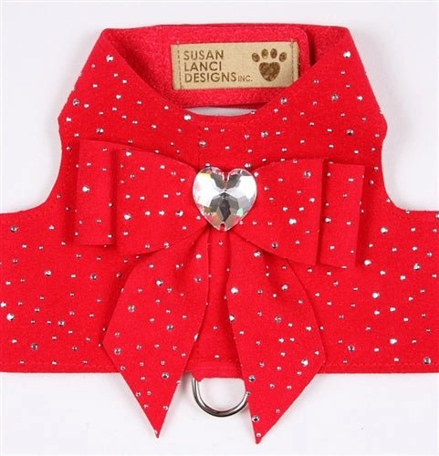 Susan Lanci Bailey Harness - Silver Stardust & Tail Bow in Many Colors