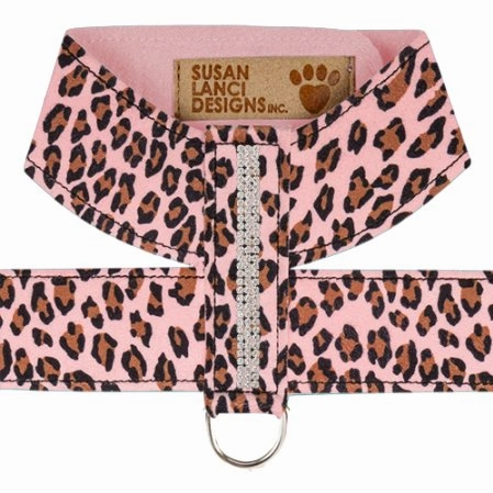 Susan Lanci Jungle Print Collection 3 Row Giltmore Tinkie Harness