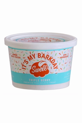 Swell Gelato Barkday Frozen Dog Treat