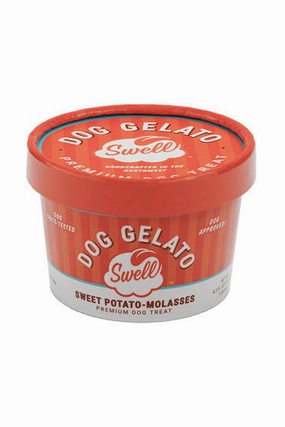 Swell Gelato Sweet Potato Molasses Frozen Dog Treat