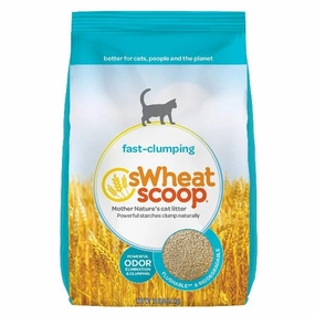 sWheat Scoop Original Fast Clumping Wheat Cat Litter