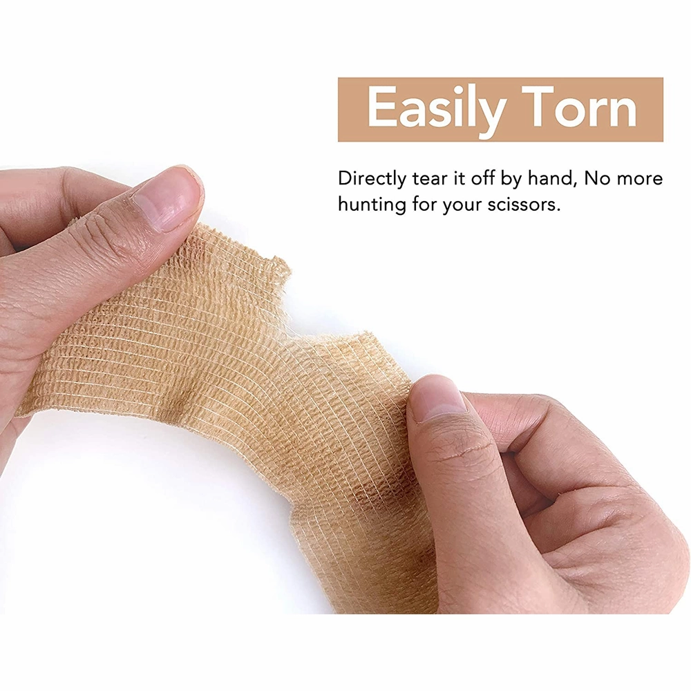 Talking Dog Club Self Adhesive Paws Wraps for Dogs (Beige)