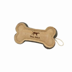 Tall Tails Natural Leather Bone 6"