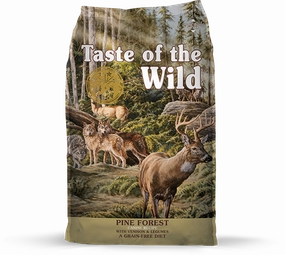 Taste Of The Wild Grain Free Pine Forest Recipe Dry Dog Food