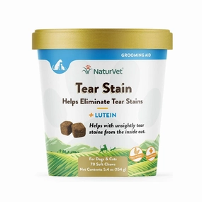 Tear Stain Supplement Plus Lutein Soft Chews for Dogs & Cats