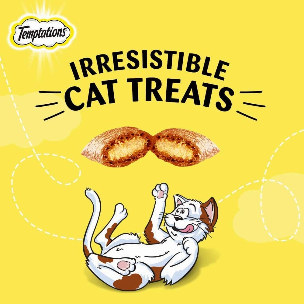 Temptations Seafood Medley Flavour, Tempting Tuna Flavour and Creamy Purrrr ee Chicken & Tuna Cat Treats Combo