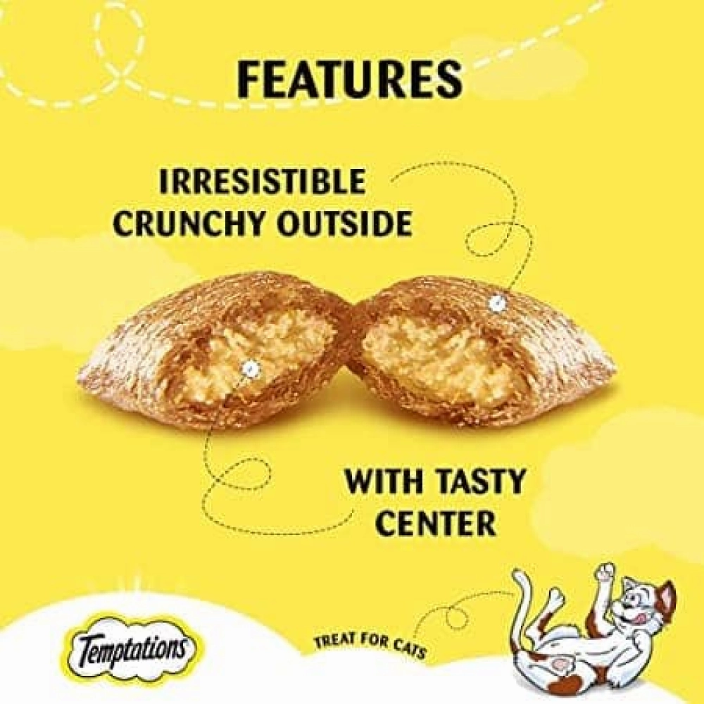 Temptations Tempting Tuna and Tasty Chicken Flavour Cat Treats Combo