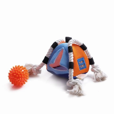 Territory 2-in-1 Outdoor Adventure Pup Tent Dog Toy