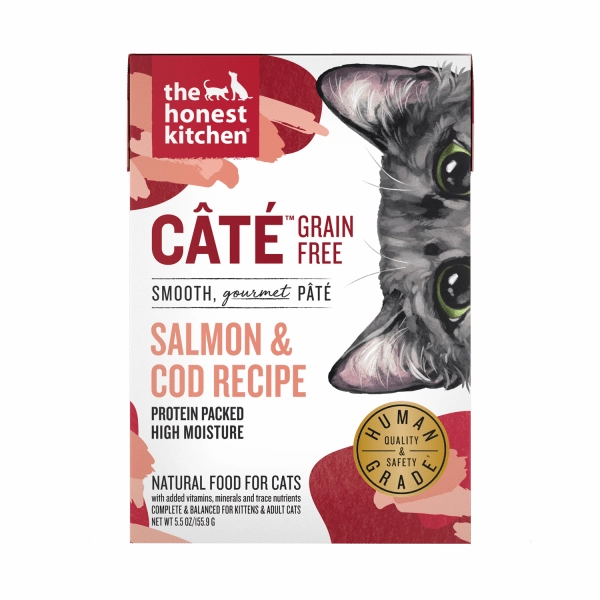 The Honest Kitchen Cate Grain Free Salmon & Cod Pate Wet Cat Food (SPECIAL ORDER ITEM)