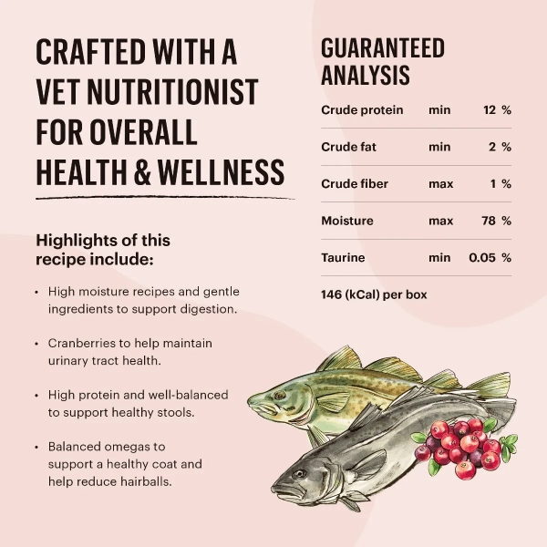 The Honest Kitchen Cate Grain Free Salmon & Cod Pate Wet Cat Food (SPECIAL ORDER ITEM)