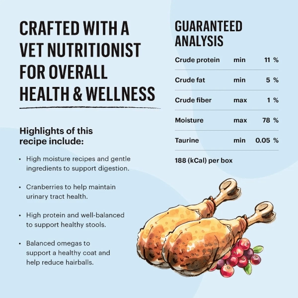 The Honest Kitchen Cate Grain Free Turkey Pate Wet Cat Food (SPECIAL ORDER ITEM)
