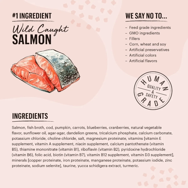 The Honest Kitchen Minced Grain Free Salmon & Cod Recipe Wet Cat Food (SPECIAL ORDER ITEM)