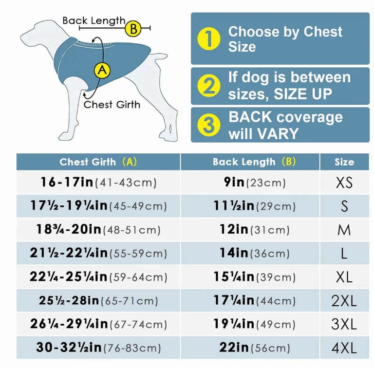 ThinkPet Dog Winter Coat - Yellow