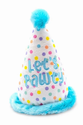 ThoozyPet Birthday Hat Plush Dog Toy