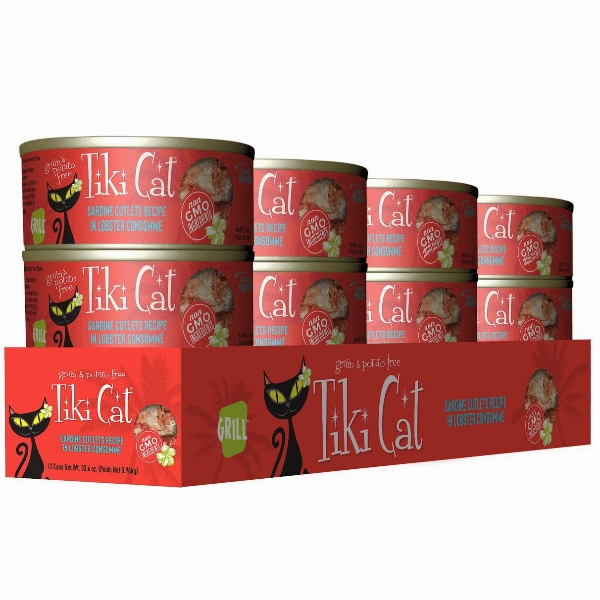 Tiki Cat Grill Sardines & Lobster Canned Cat Food (SPECIAL ORDER ITEM)