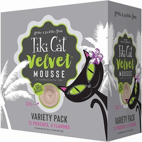 Tiki Cat Velvet Mousse Variety Pack Cat Food