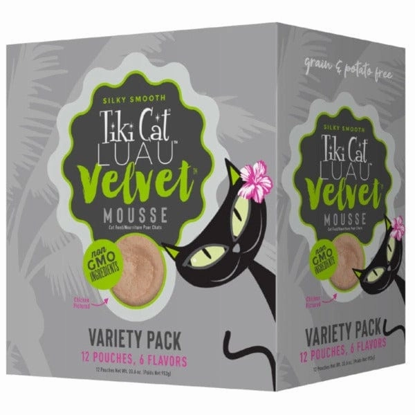 Tiki Cat Velvet Mousse Variety Pack Cat Food
