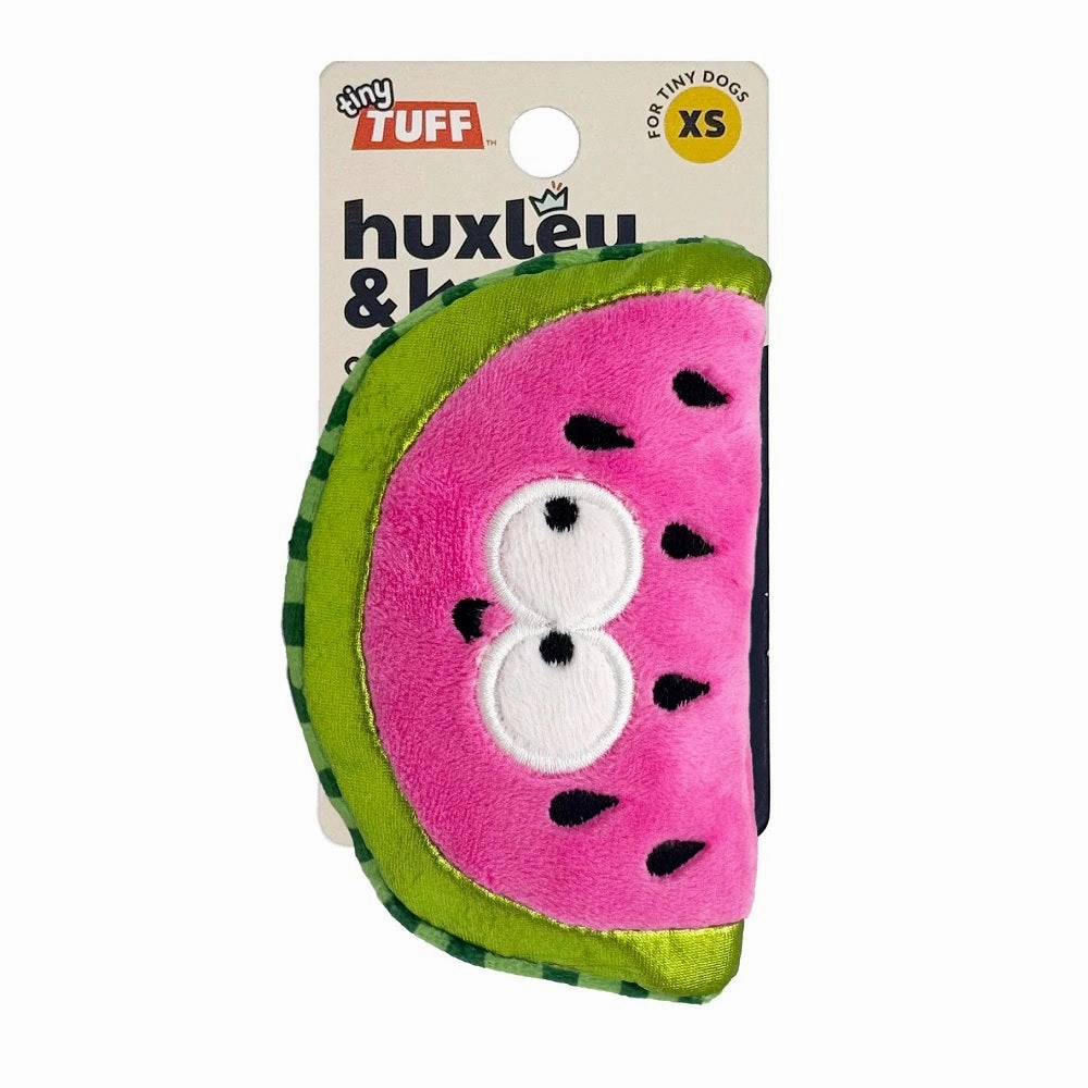 Tiny Tuff Walter Melon Dog Plush Toy