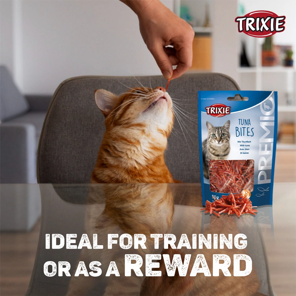 Trixie Premio Chicken Mini Sticks and Tuna Bites Cat Treats Combo