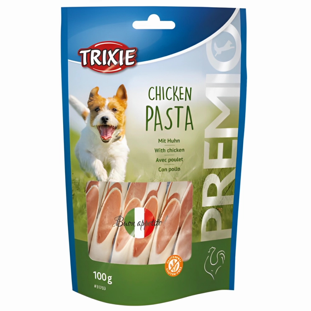 Trixie Premio Chicken Pasta and Fish and Chicken Rolls Dog Treats Combo