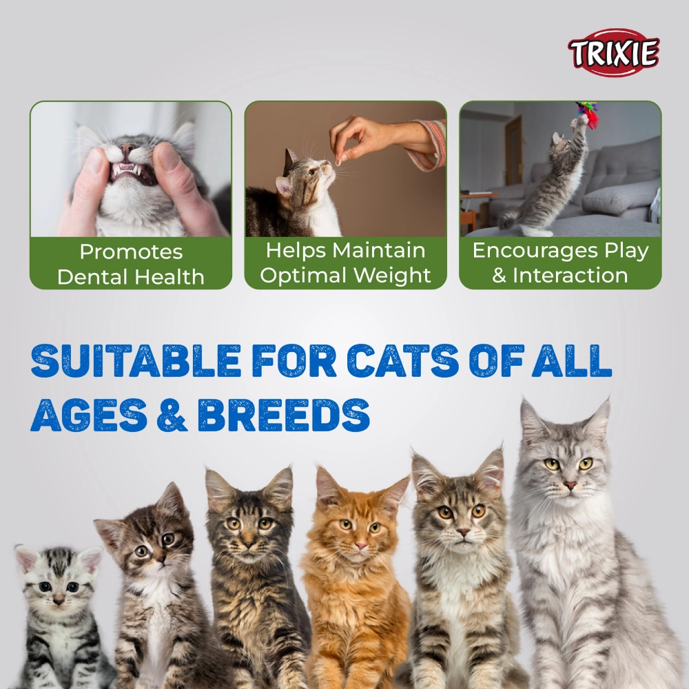 Trixie Premio Tuna Rolls and Chicken Creamy Cat Treat Combo