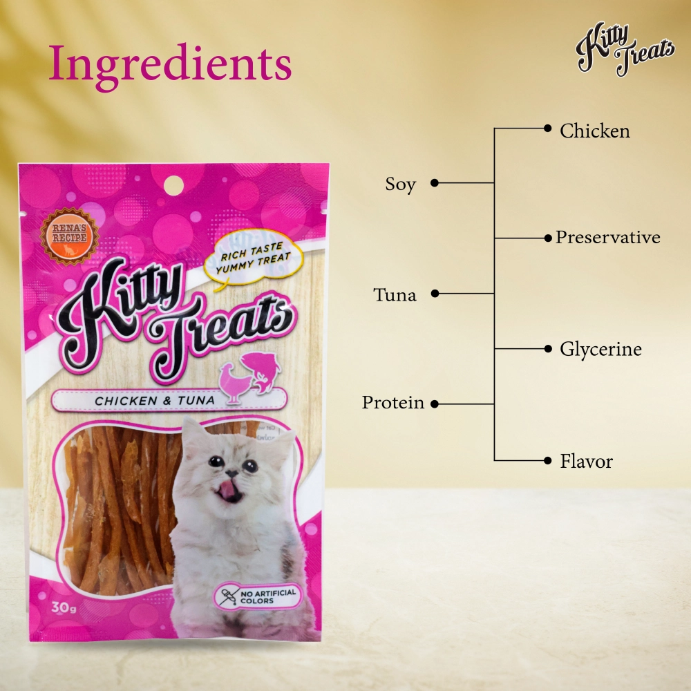 Trixie Premio Tuna Rolls Treats, Kitty Treats Soft Chicken Tuna Delights Cats Combo
