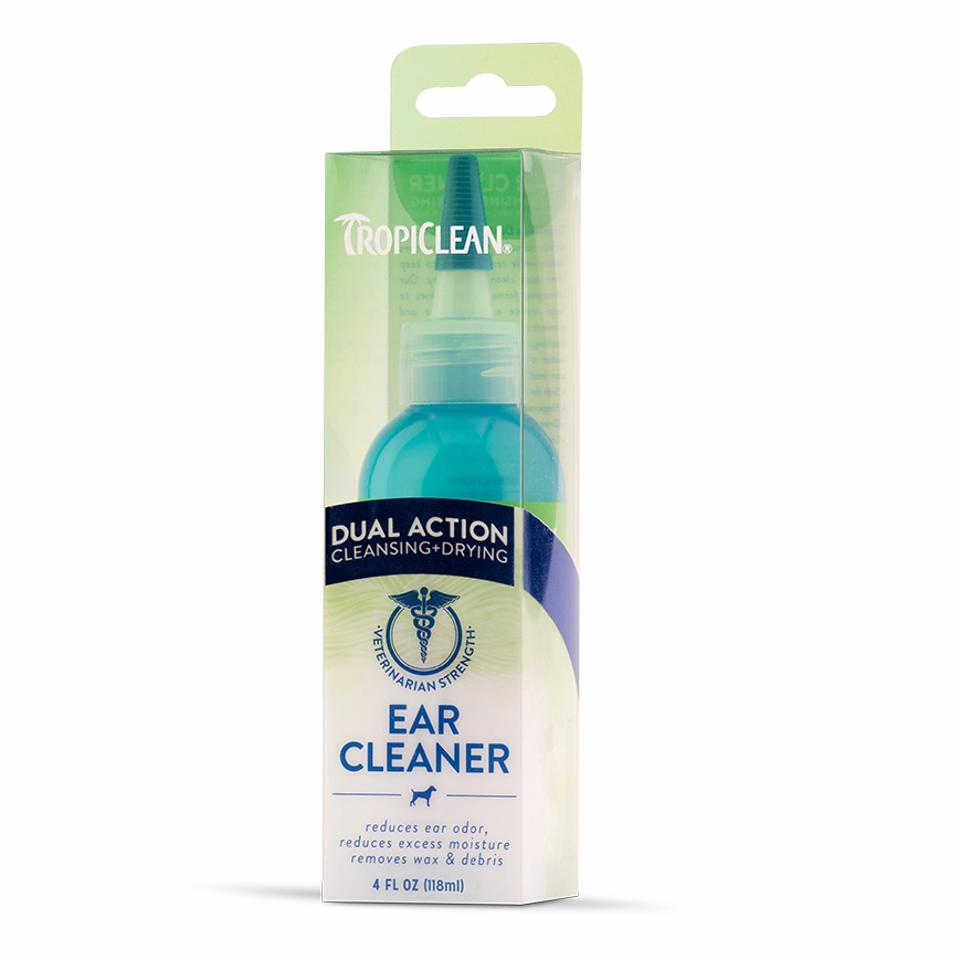 Tropiclean Dual Action Ear Cleaner for Pets 4oz