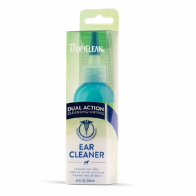 Tropiclean Dual Action Ear Cleaner for Pets 4oz
