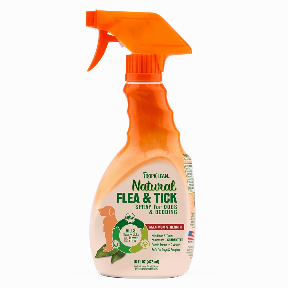 Tropiclean Natural Flea & Tick Pet Spray 16oz