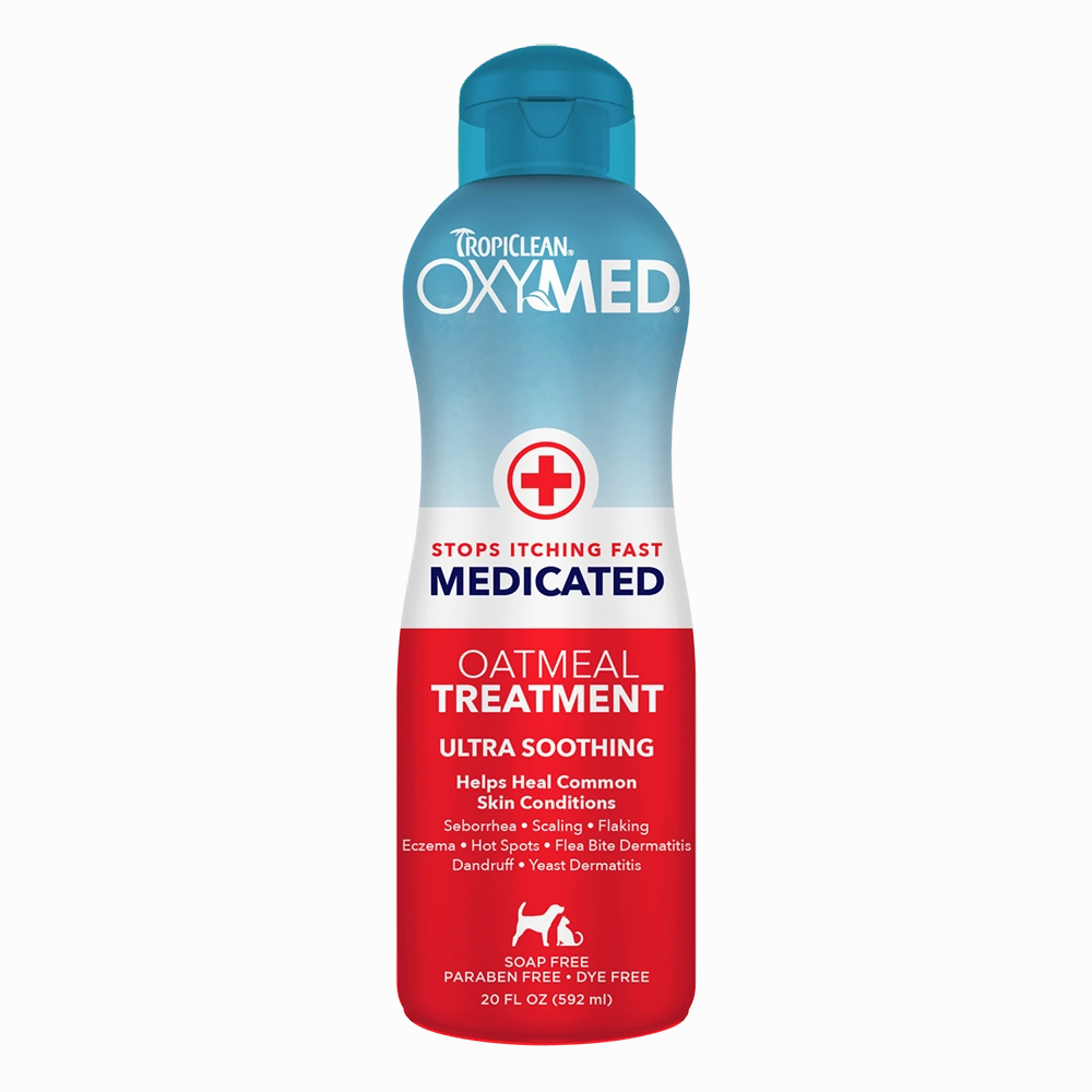 Tropiclean Oxymed Stops Itching Fast Medicated Oatmeal Treatment 592ml