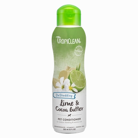 Tropiclean Shed Control Lime & Cocoa Butter Pet Conditioner 12oz