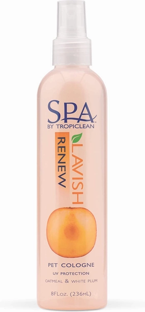 Tropiclean Spa Renew White Plum Scented Cologne 8 oz.