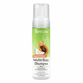 Tropiclean Waterless Shampoo Papaya & Coconut 7.4oz