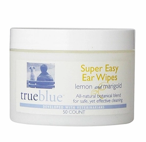 True Blue Super Easy Ear Wipes 50 ct.