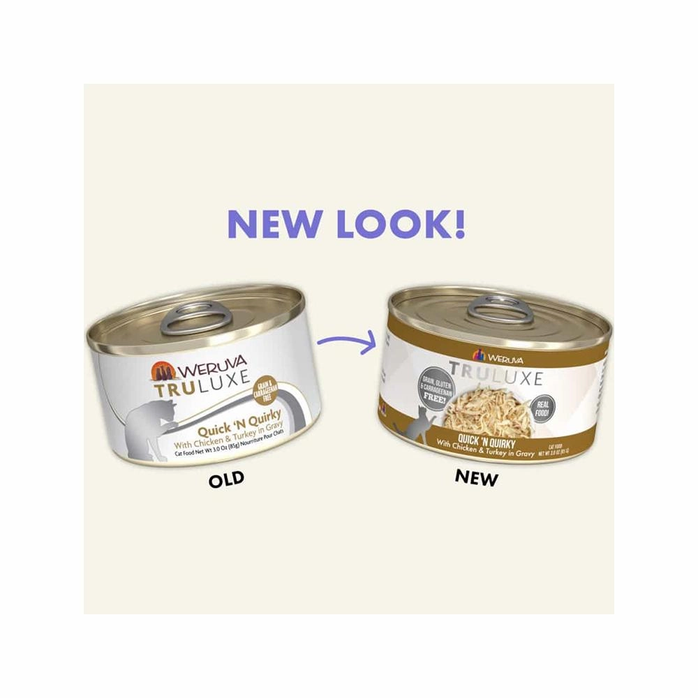 Truluxe Quick N Quirky Chicken & Turkey in Gravy Cat Can