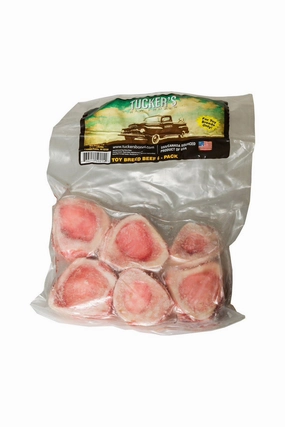 Tucker's Frozen Beef Bones for Small Dogs, 6-pack