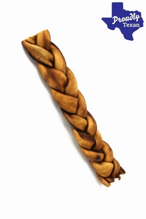 Tuesday's Natural Dog Co. Braided Collagen Dog Chew, 12 in.