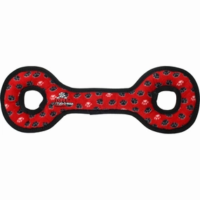 Tuffy Ultimate Tug-O-War Red Paws
