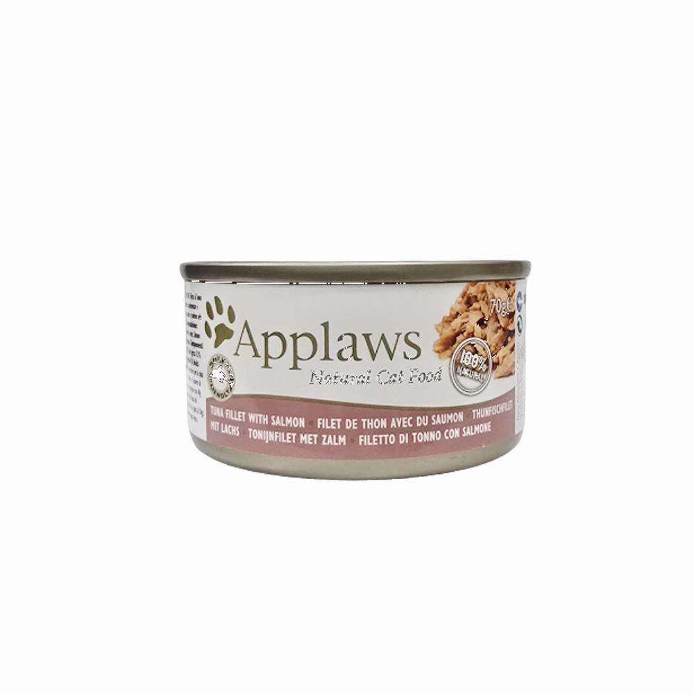 Tuna Fillet with Salmon Cat Can