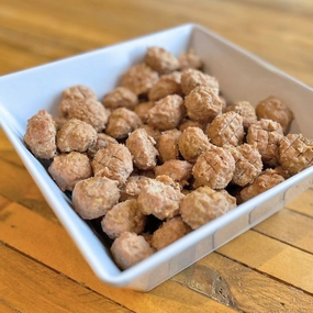 Turkey, Bacon & Apple Meatballs