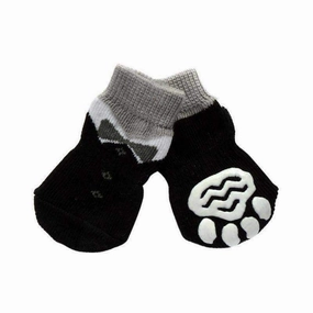 Tuxedo Black Dog Socks