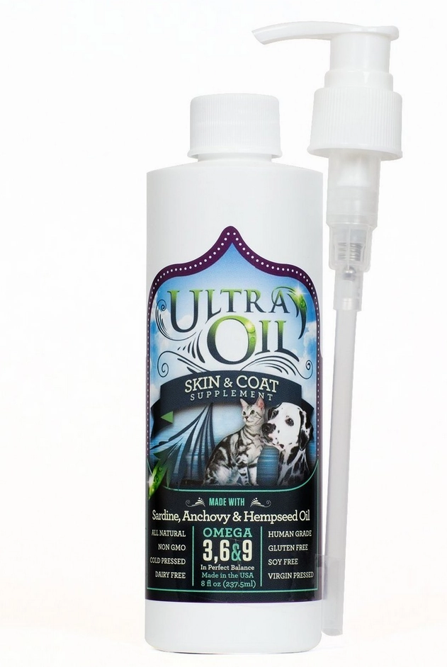 Ultra Oil Skin & Coat Supplement with Hempseed Oil