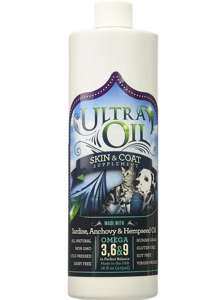 Ultra Oil Skin & Coat Supplement with Hempseed Oil
