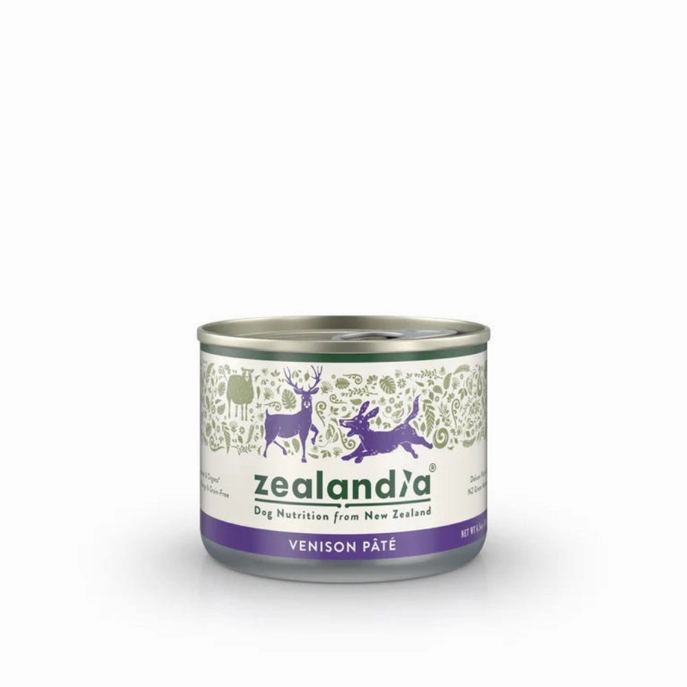 Venison Pate Staple with Green Mussels Adult Dog Can