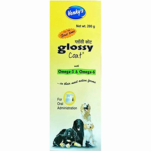 Venkys Glossycoat Omega 3   Omega 6 for Dogs