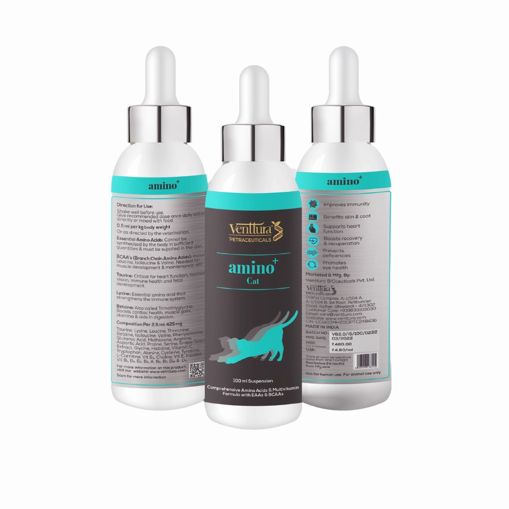 Venttura Amino Acids & Vitamin Supplement for Cats