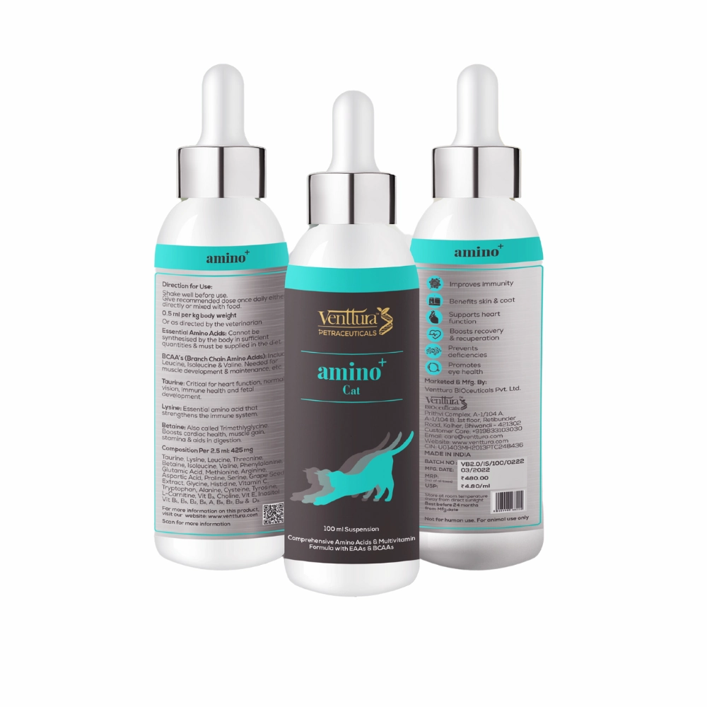 Venttura Amino Acids & Vitamin Supplement for Cats