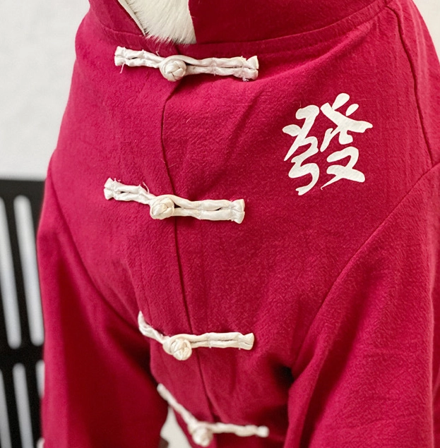 Vetopia Costume - Chinese New Year Red Tong Jacket