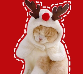 Vetopia Costume -White Reindeer