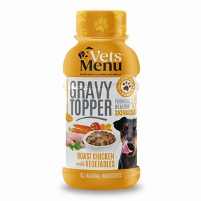 Vets Menu - Roast Chicken with Vegetables Gravy Topper 250ml